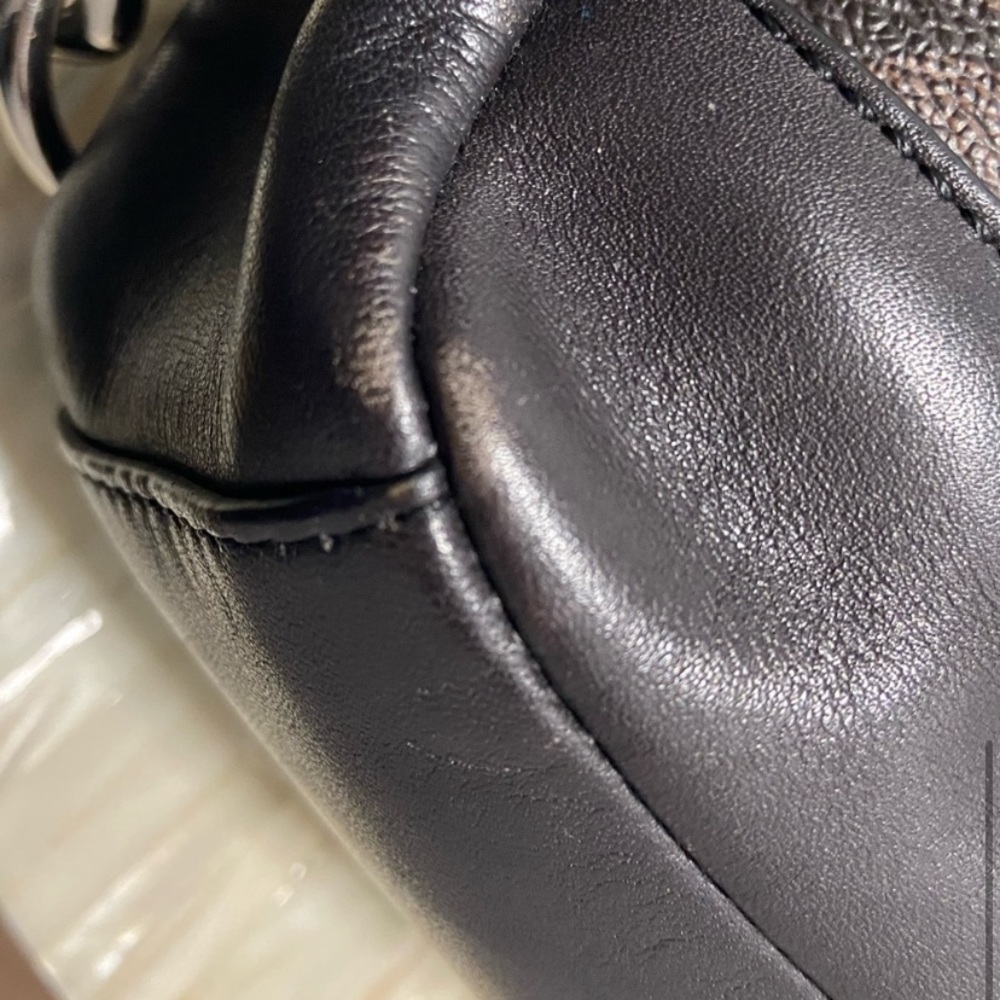 (Unistyle) NWOT Coach Leather Charles Pack w/Deep
Brwn/Blk Signature Coach Print - Picture 8 of 10